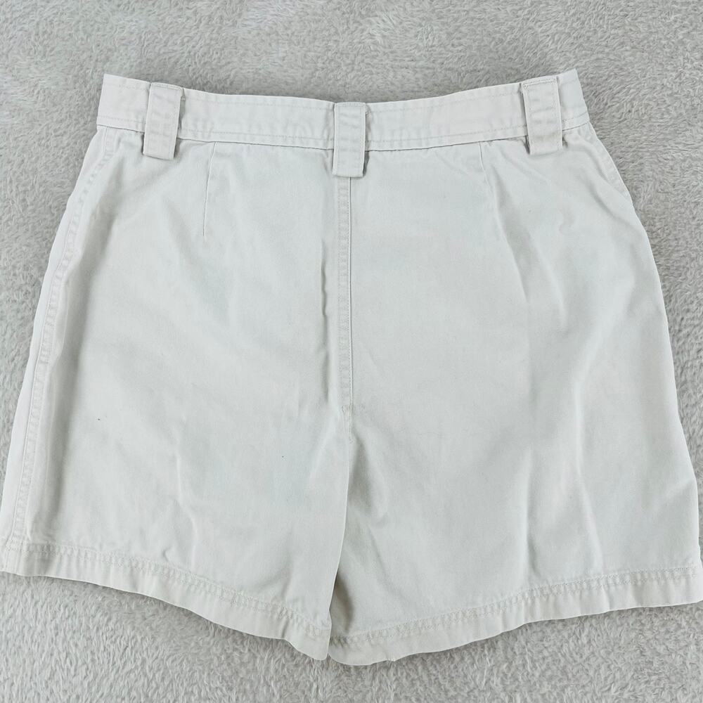 J CREW Chino's Women's Khaki High Rise Shorts 6  Classic Casual Preppy
